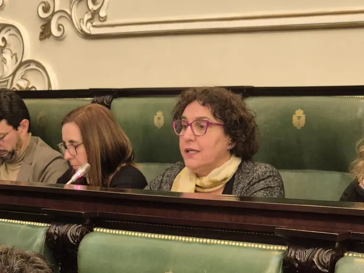 A deputada do BNG Manuela Rodr&iacute;guez