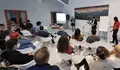 A escritora Marta Dacosta destaca, no acto organizado polo BNG e a FGS en Gondomar, que aínda hai unha débeda de recoñecemento coa figura inmensa de Castelao