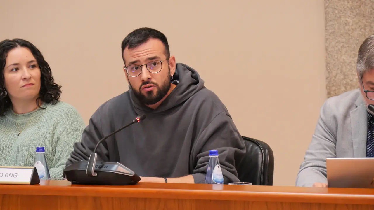 O deputado do BNG Brais Ruanova