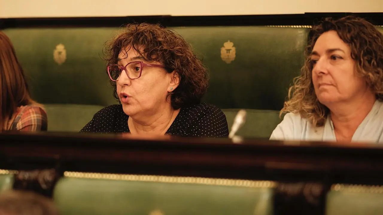Foto Deputada MRP intervenci&oacute;n