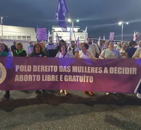 Manifestaci&oacute;n Dereito Aborto